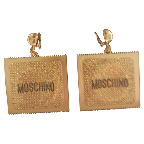 MOSCHINO FOR H&M Damen Ohrring aus Vergoldet in Gold