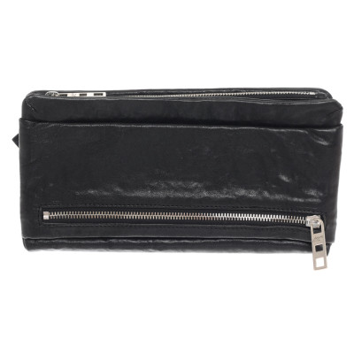 Kenneth Cole Clutch Bag Leather in Black