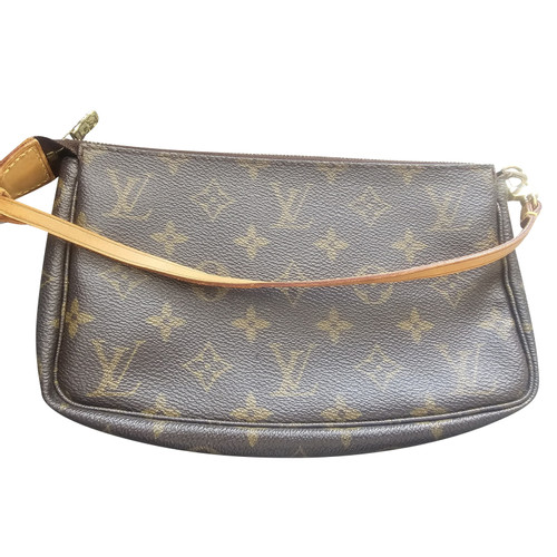 Louis Vuitton NEUWERTIG Monogram Pochette Noir Portemonnaie