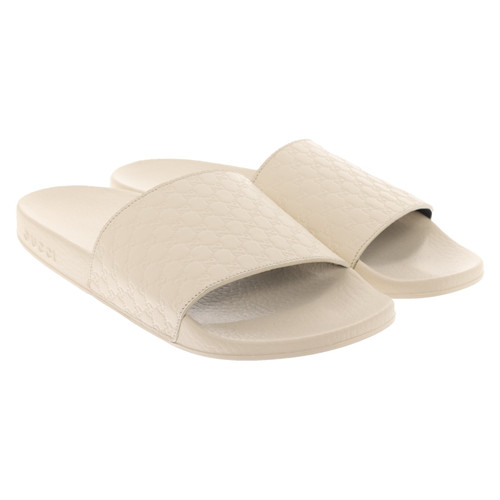 GUCCI Women's Sandals in Cream Size: EU 39 | Second Hand