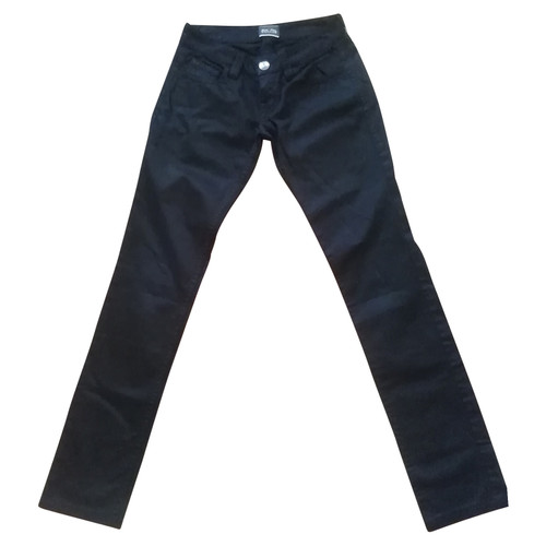 JEAN PAUL GAULTIER Dames Jeans aus Baumwolle in Schwarz