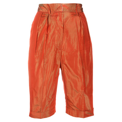 Jean Paul Gaultier Shorts Silk in Orange