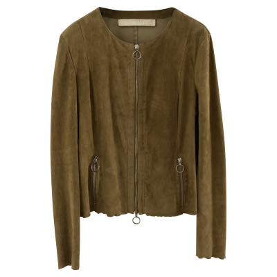 Drome Jacket/Coat Leather in Khaki