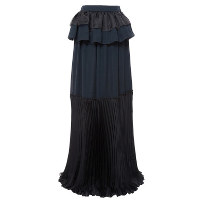 Genny Skirt Silk in Black