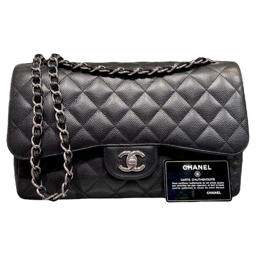 Chanel Caviar Skin 10 Medium Classic Flap Bag with Gold Hardware - AS –  LuxuryPromise