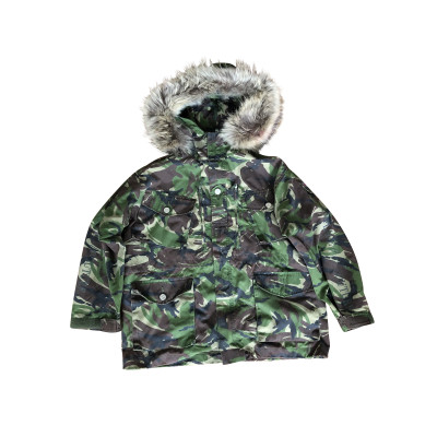 Camouflage Couture Jacket/Coat Cotton in Khaki