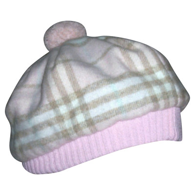 Burberry Hat/Cap Wool in Pink