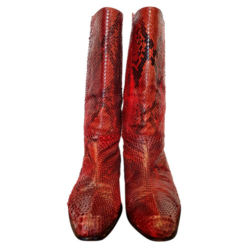 TONI GARD Women's Stiefel aus Leder in Rot Size: EU 38