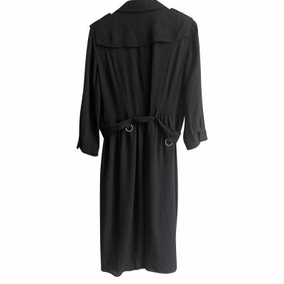 Burberry Prorsum Kleid aus Seide in Schwarz