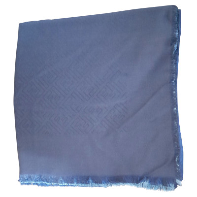 Fendi Scarf/Shawl Silk in Blue