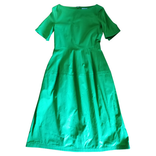 COS Damen Kleid aus Baumwolle in Grün Größe: IT 42