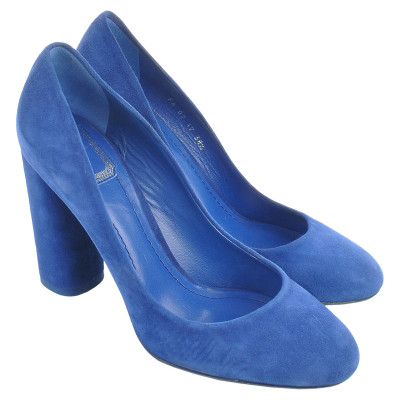 Christian Dior Pumps/Peeptoes Suede in Blue
