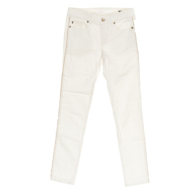 Alexander McQueen Jeans Cotton in Cream