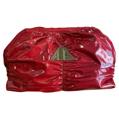 Aniye By Umhängetasche aus Lackleder in Rot