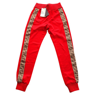Fendi Trousers in Red