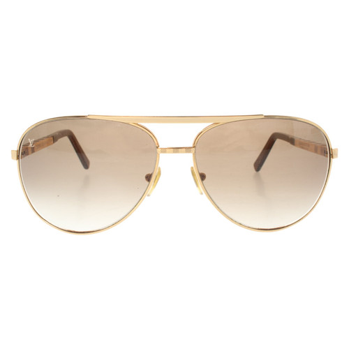 LOUIS VUITTON Dames Sonnenbrille in Gold
