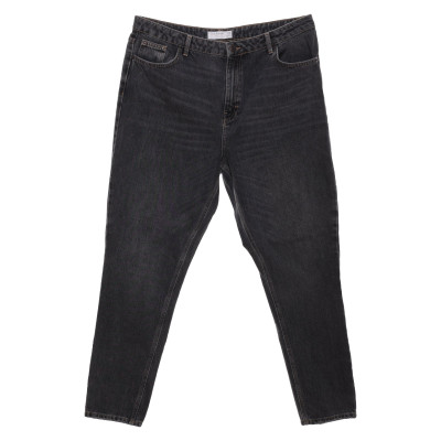 Topshop Jeans aus Baumwolle in Grau