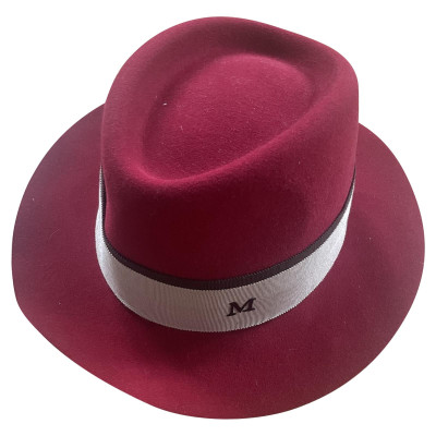 Maison Michel Hat/Cap Cotton in Red