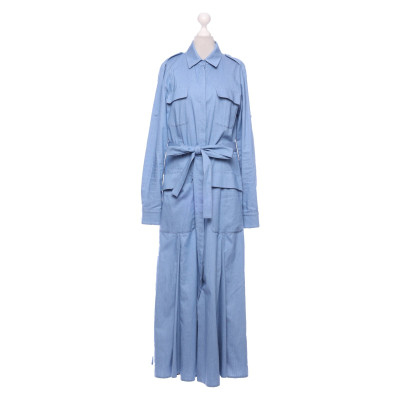 Gabriela Hearst Dress Cotton in Blue
