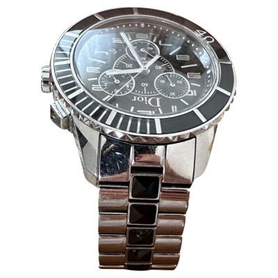Christian Dior Horloge Staal in Zilverachtig