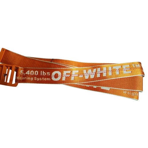 OFF WHITE Dames Gürtel in Orange | Tweedehands