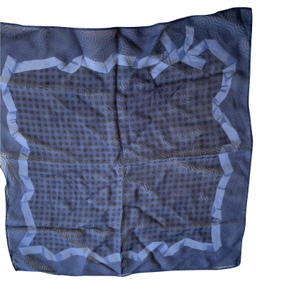 Sportmax Schal/Tuch aus Seide in Blau
