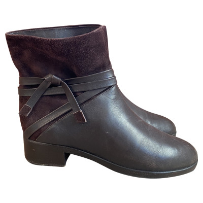 Veronique Branquinho Ankle boots Leather in Brown