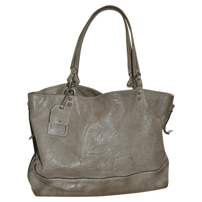 Fay Shopper Leather in Taupe