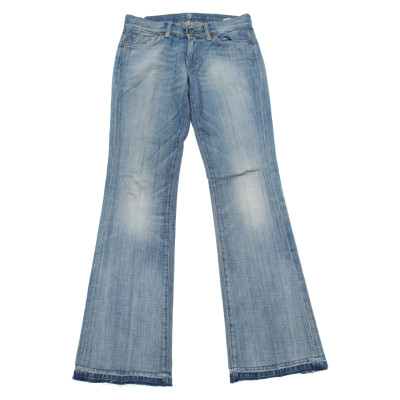 7 For All Mankind Jeans aus Baumwolle in Blau