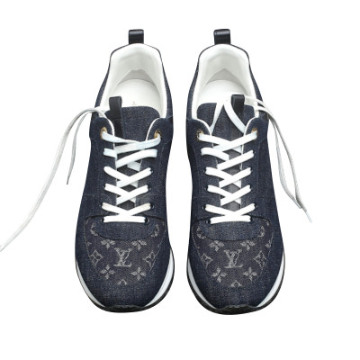 Louis Vuitton Trainers Canvas in Blue