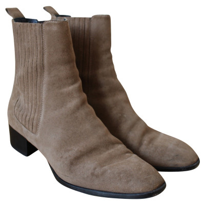 Aeyde Ankle boots Suede in Taupe