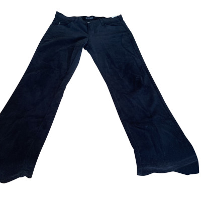 Armani Trousers Cotton in Black