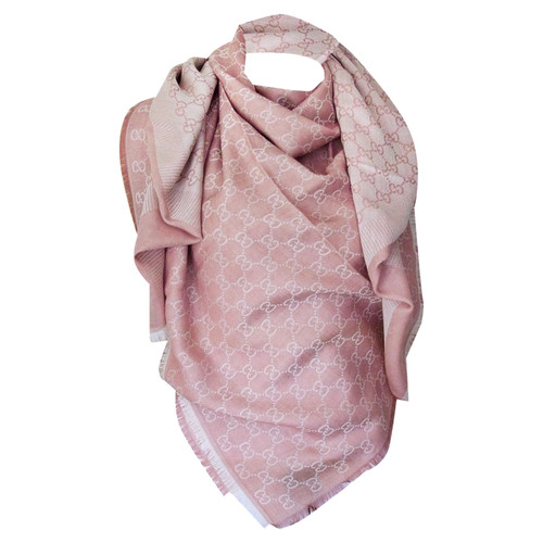 Paradox Storen defect GUCCI Women's Schal/Tuch aus Wolle in Rosa / Pink