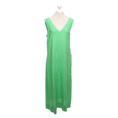 Rosso35 Kleid aus Leinen in Grün