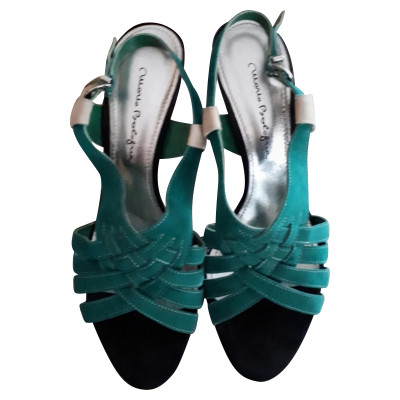 Marco Bologna Sandals Suede in Green