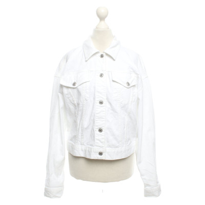 7 For All Mankind Jacket/Coat Cotton in White