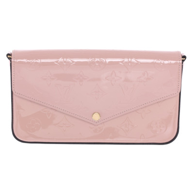 Louis Vuitton Pochette Félicie Leather in Pink