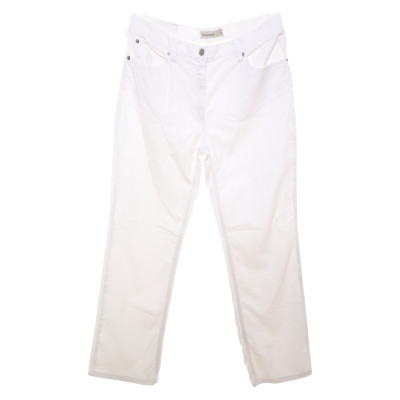 Henry Cotton's Paio di Pantaloni in Cotone in Bianco
