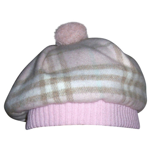 BURBERRY Damen Hut/Mütze aus Wolle in Rosa / Pink