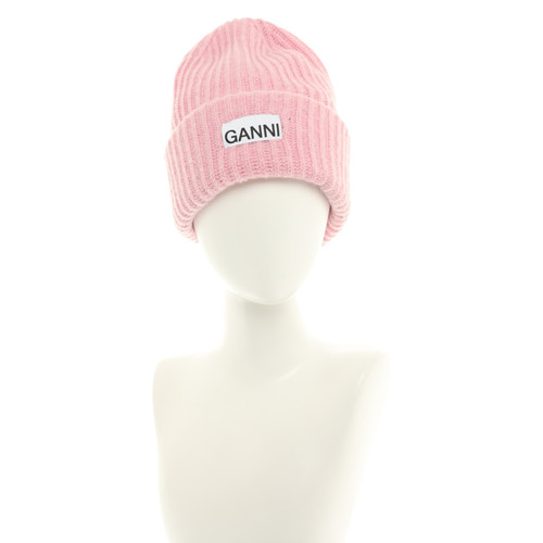 GANNI Damen Hut/Mütze in Rosa / Pink | Second Hand