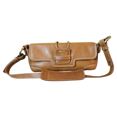 Aquascutum Handbag Leather in Brown
