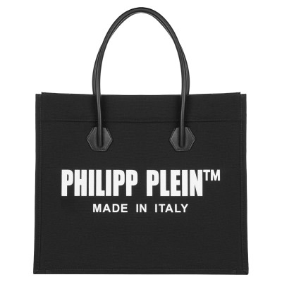 Philipp Plein Shopper Cotton in Black