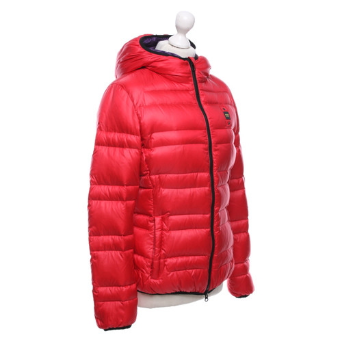BLAUER USA Women's Jacke/Mantel in Rot Size: L | Second Hand