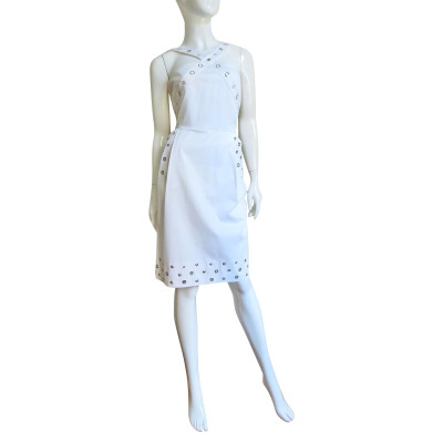 Jean Paul Gaultier Dress Cotton in White