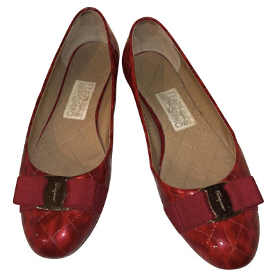 Salvatore Ferragamo Sandals in Red