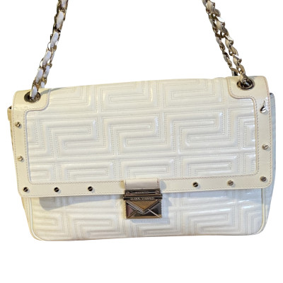 Gianni Versace Handbag Leather in White