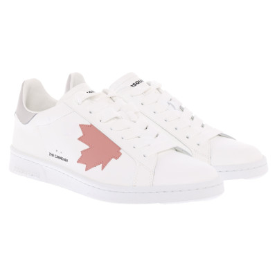 Dsquared2 Trainers Leather in White