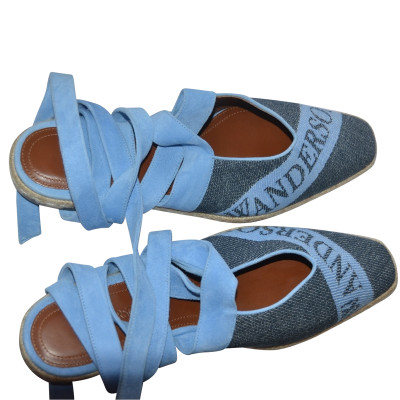 Jw Anderson Sandalen aus Canvas in Blau