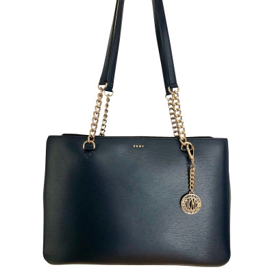 Dkny Tote bag Leather in Blue