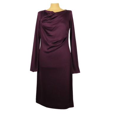 Diane Von Furstenberg Dress Wool in Violet